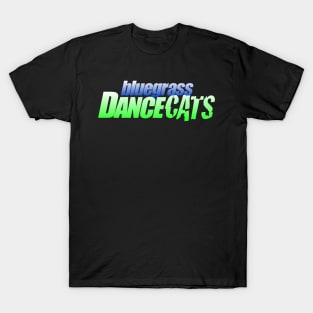 Bluegrass Dancecats Blue & Green Logo T-Shirt